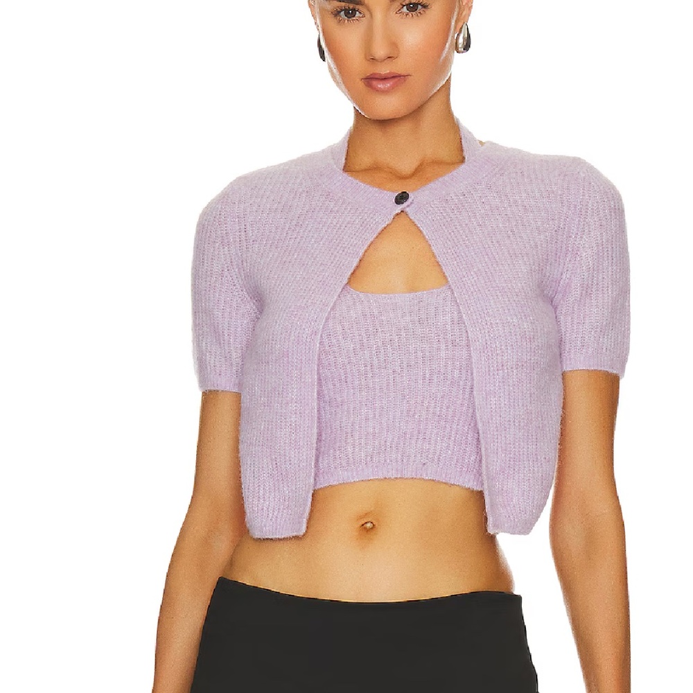 Twinset Halter Cardigan Pullover